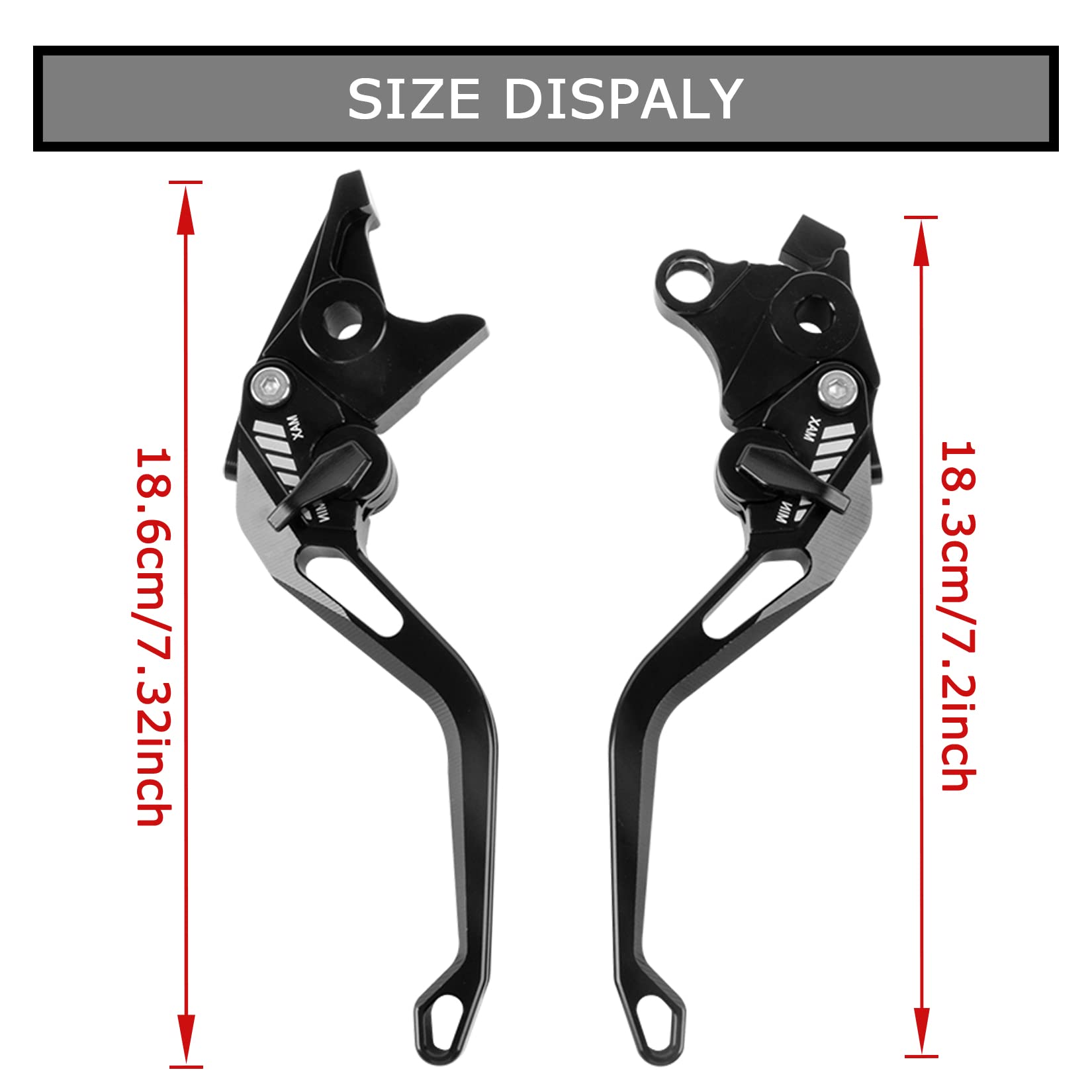 Psler Brake Clutch Lever Folding Extending Fold Extend Set For Honda CB190R/X CBR250R 300R/F/FA