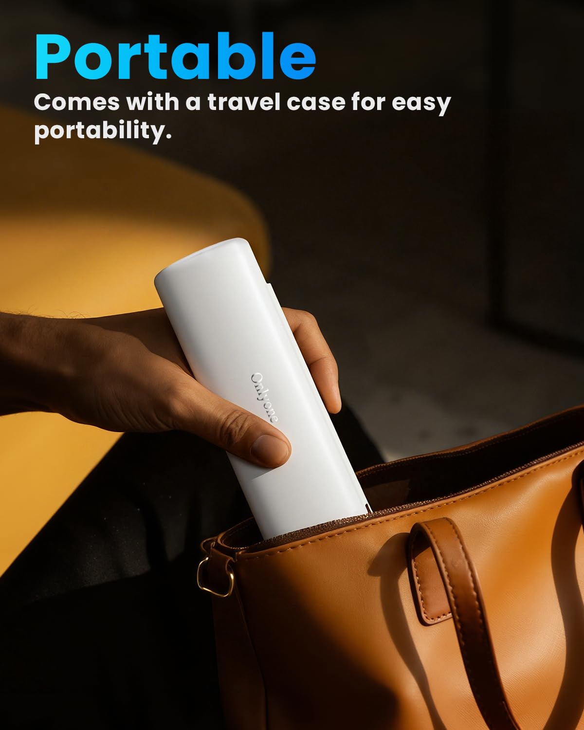 Onlyone Sonic Electric Toothbrush for Adults, Rechargeable Ultrasonic Electric Toothbrush with 8 Brush Heads, Travel Case, Charging Base & Wireless Charging - 5 Modes with Smart Timer