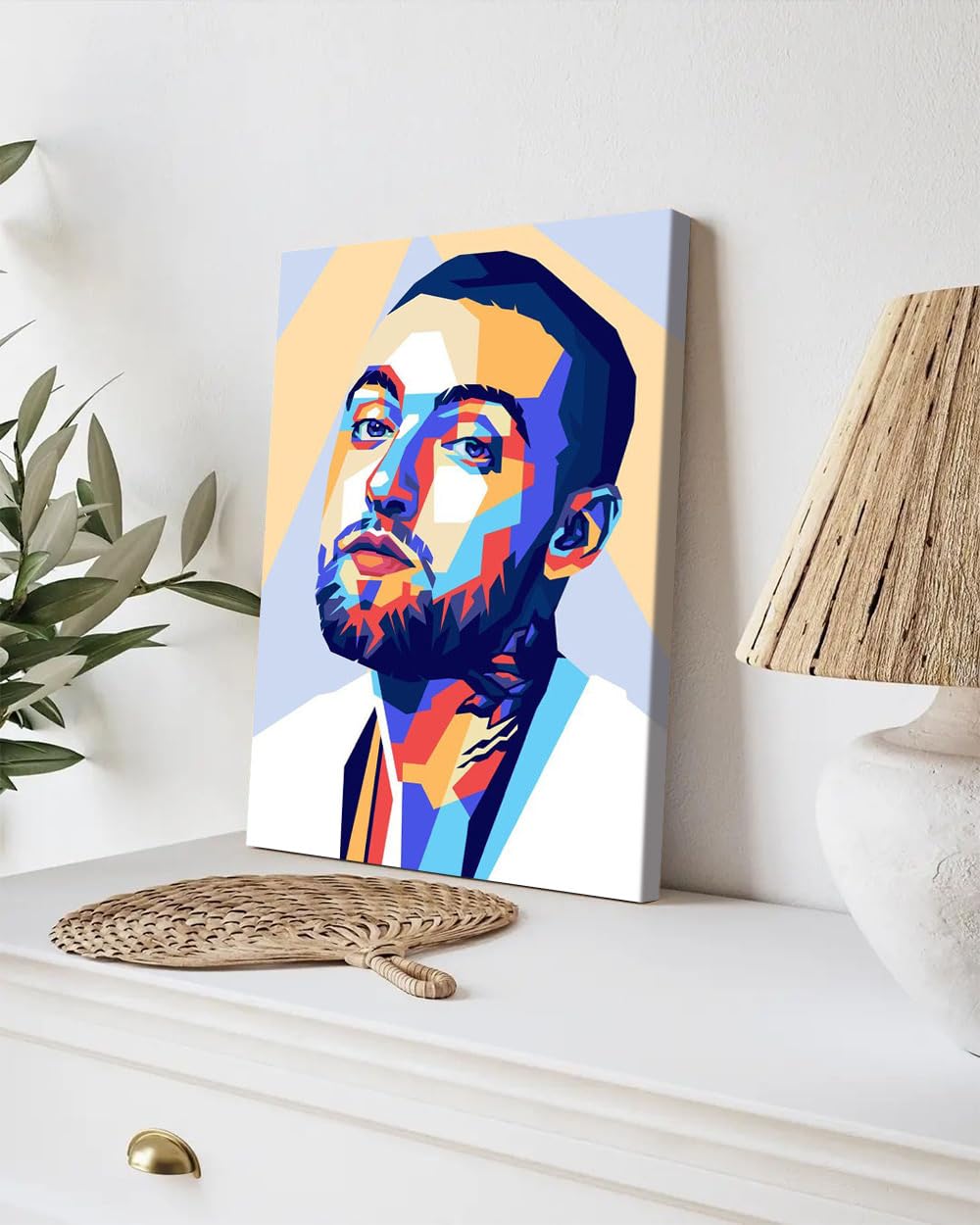 GADGETS WRAP Canvas Gallery Wrap Framed for Home Office Studio Living Room Decoration (9x11inch) - Mac Miller