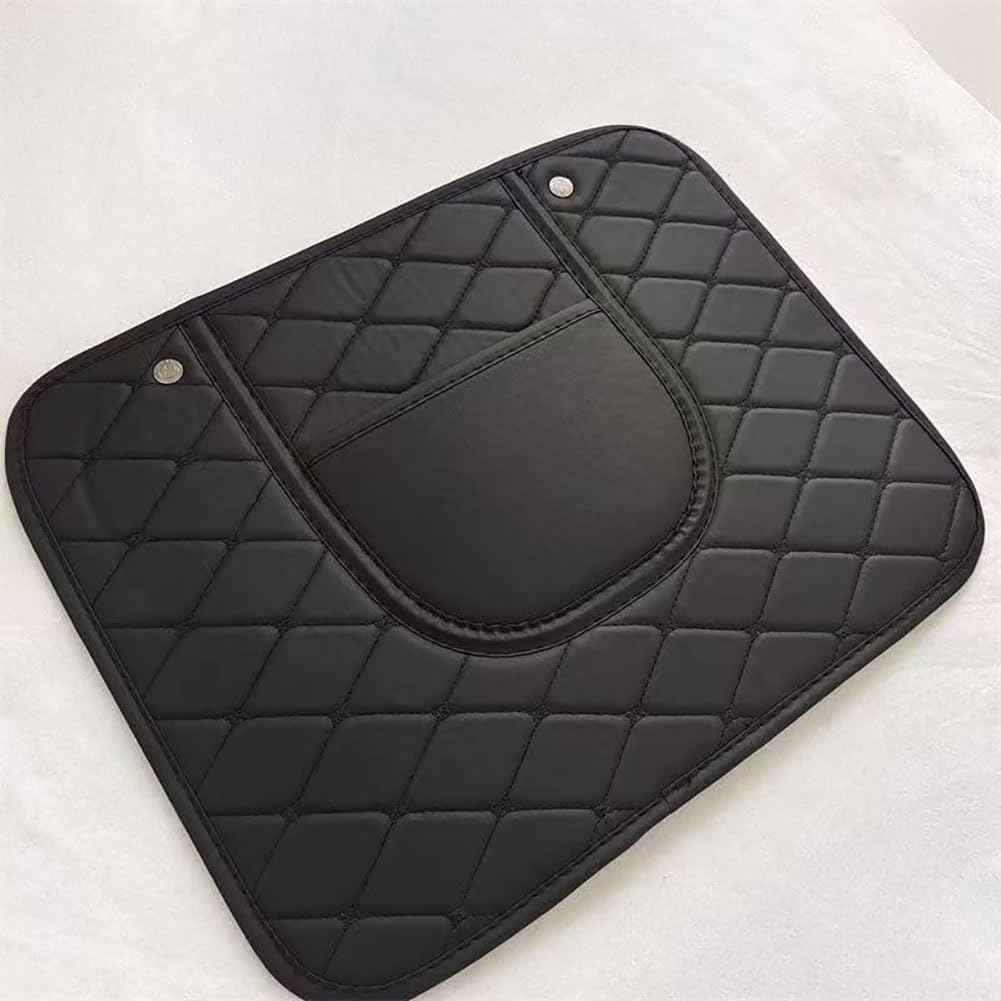 Anti Kick Pad per Sedile Posteriore Auto per FO-rd Fiesta Sedan, Pelle Anti-Calcio Schienale Protettori di Seggiolini Anti Sporco Accessori,B