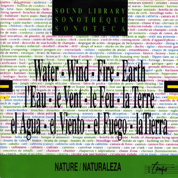 Eau-Vent-Feu-Terre-Sonotheq. [Audio CD]