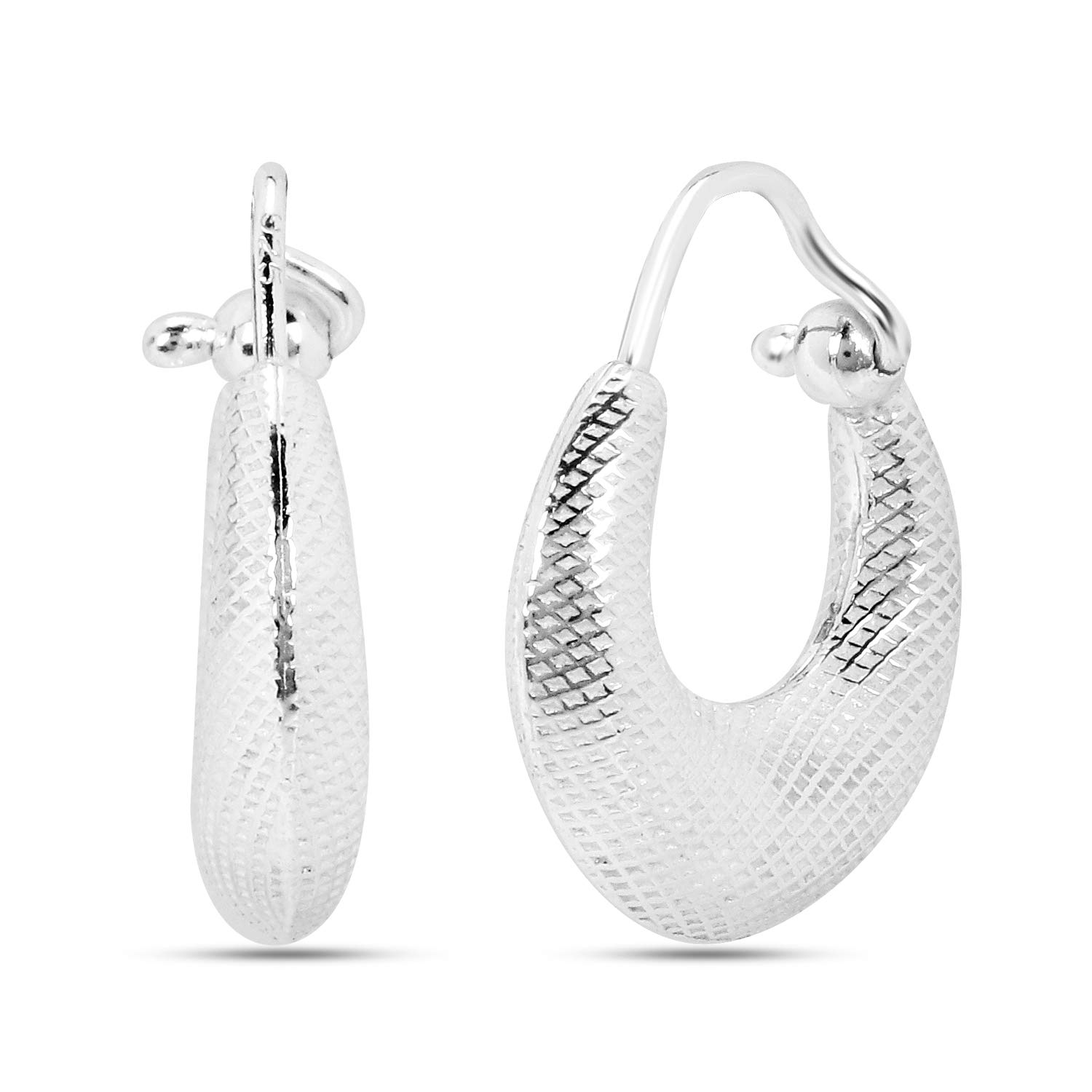 Nemichand Jewels 925 Silver Trendy Kaju Bali Earring for Men (B08XW7XWQL) Amazon Price History, Amazon Price Tracker