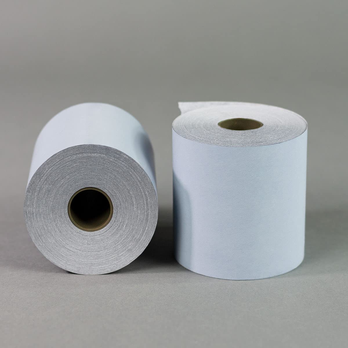 50 Stk. Blue4est® Öko Thermorollen | 80x50x12 mm Ø58mm | Länge: 50 m | blaue Thermopapier Kassenrollen für alle Kassensysteme Bonrollen Drucker | HUTNER