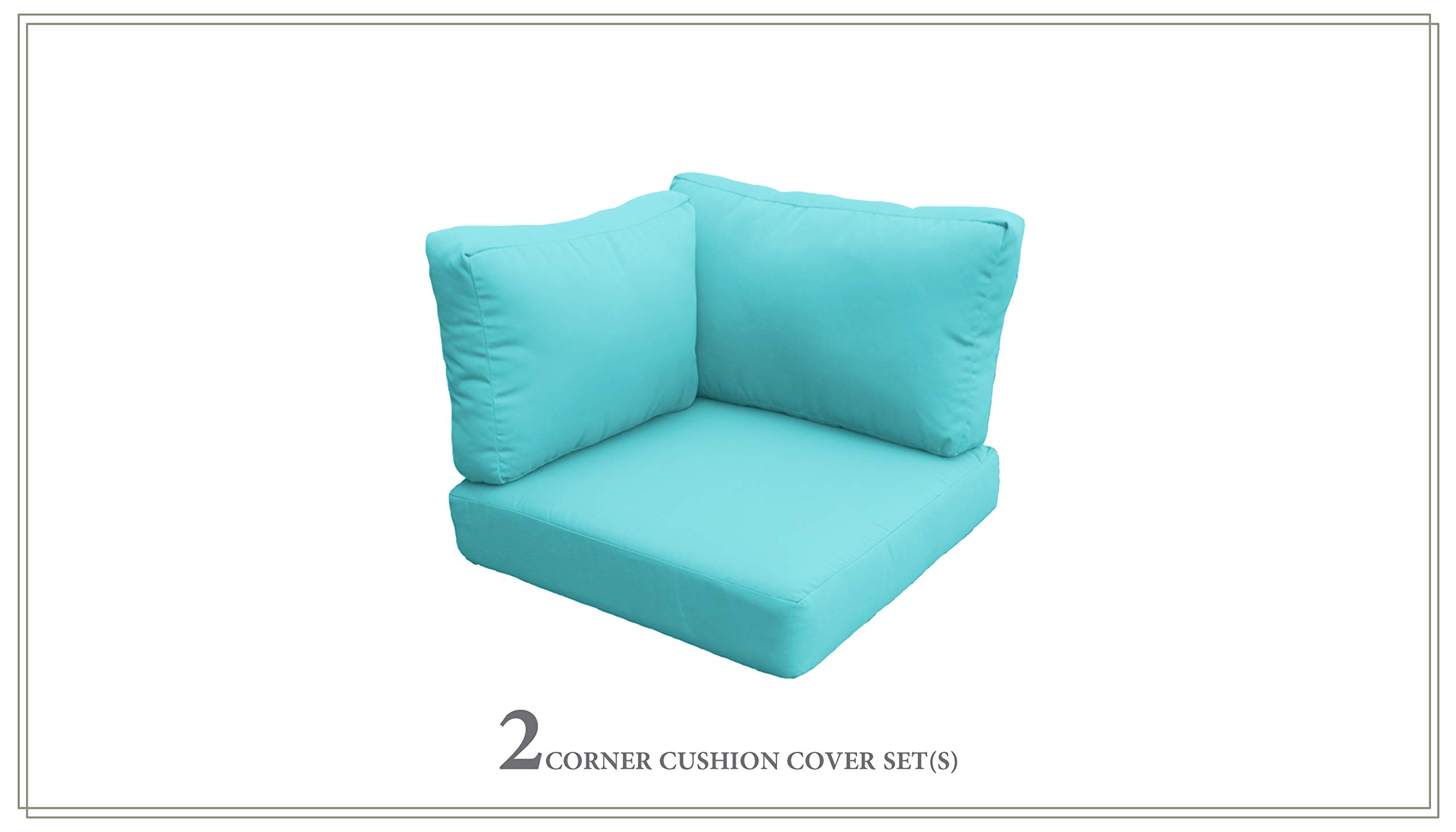 TK ClassicsHigh Back Cushion Set for LAGUNA-03b in Aruba