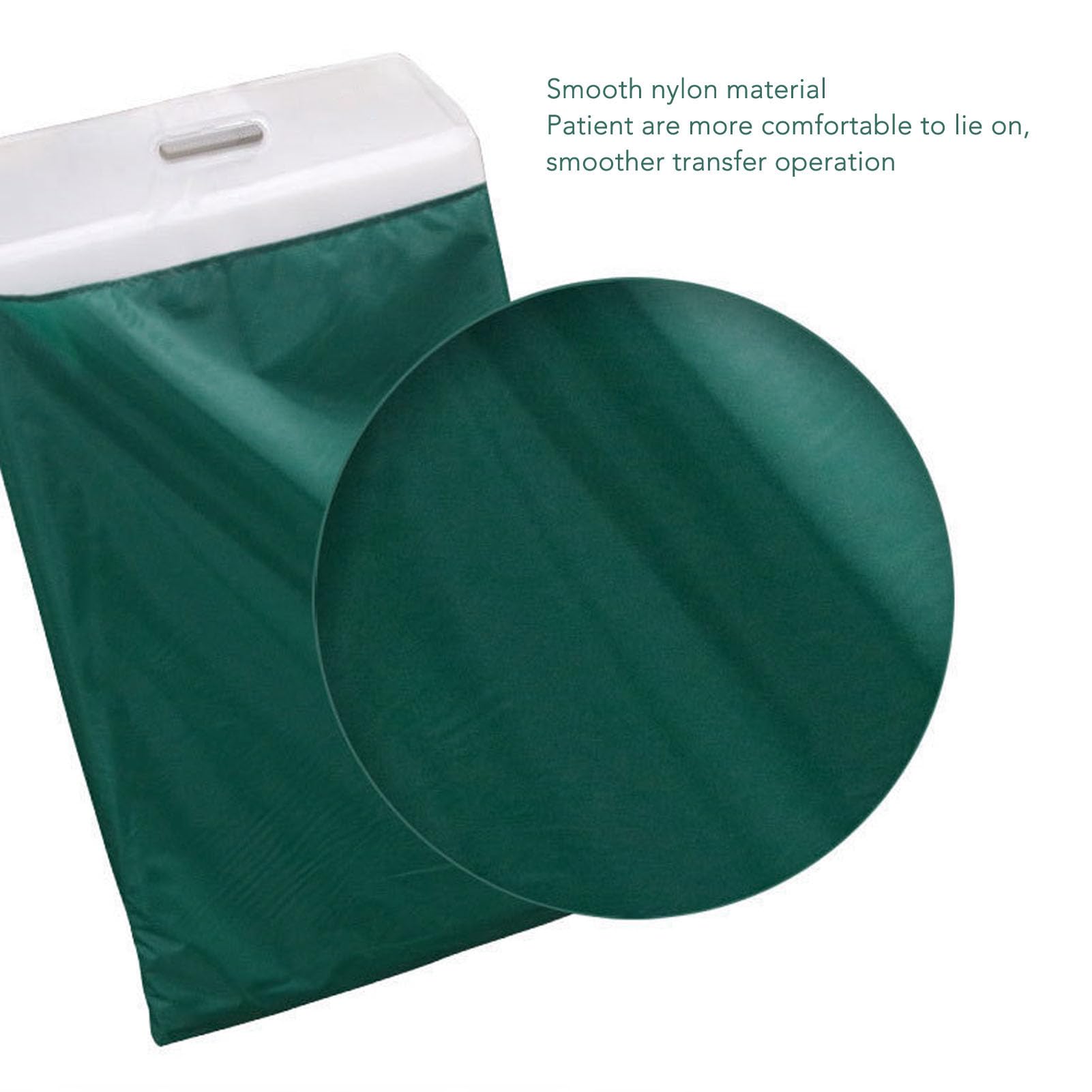 FILFEEL Tabla de Transferencia de Pacientes, Tabla Deslizante, Hoja de Transferencia, Nailon Liso Plegable, 172 X 48 Cm, Ligera, con Soporte de Carga de Alta Dureza