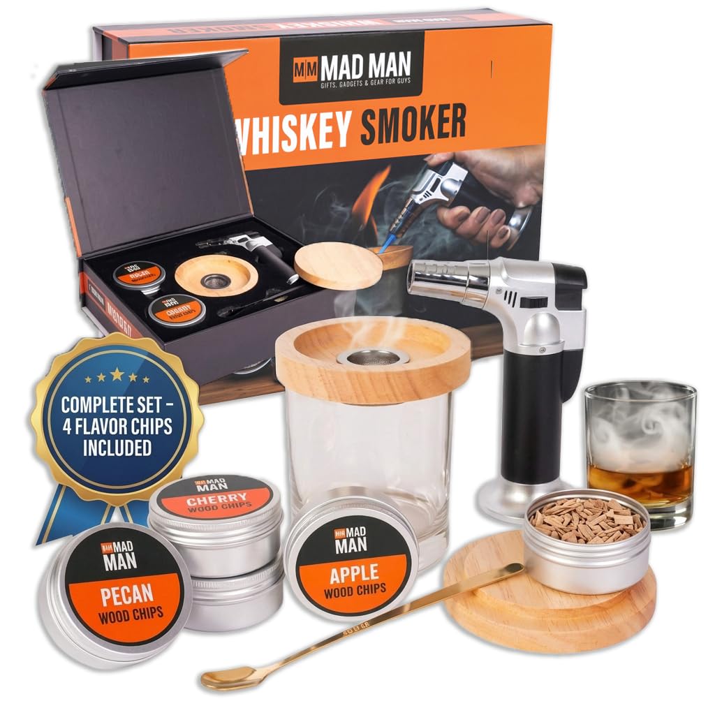 【OPEN】SMOKY SCOT キノティー　シップスミス　３本セット Amazon.com: Mad Man - Whiskey Smoking Kit with Torch – Old