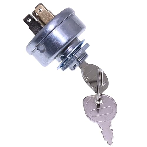 Miniatura 2 de ZTUOAUMA Interruptor de encendido de 3 posiciones y 5 terminales STD365402 24688 725-0267 925-0267 21064 42106 Reemplazo para MTD Craftsman John