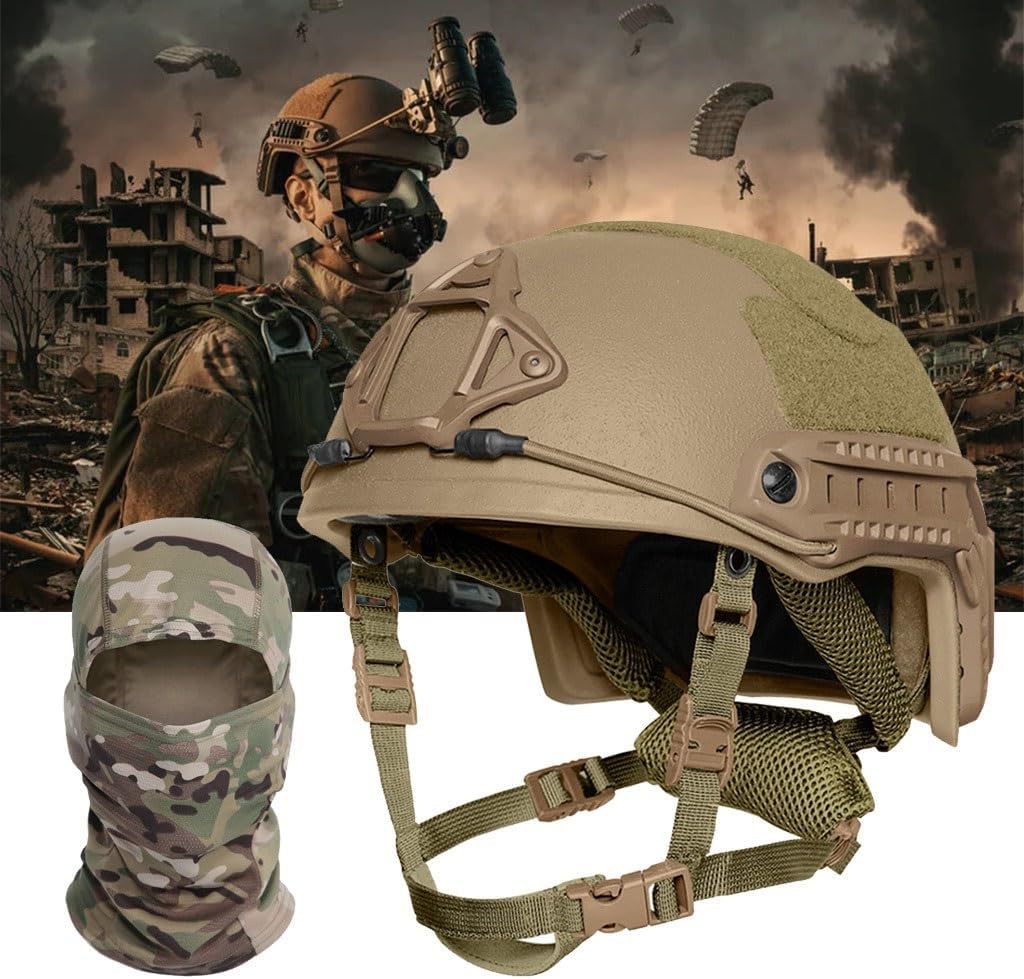 NIJIIIA複合安全戦術ケブラーアラミド繊維防弾ヘルメットミリタリー