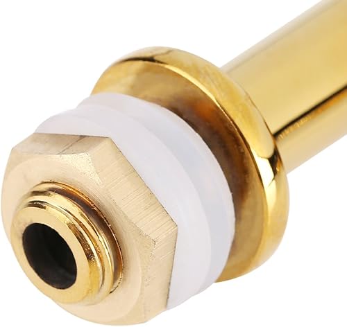 Miniatura 6 de Dispensador de bebidas Grifo de cobre para vino Cerveza Barril Bebidas Dispensador de Bebidas Espiga de Repuesto (Oro 0.472 in)