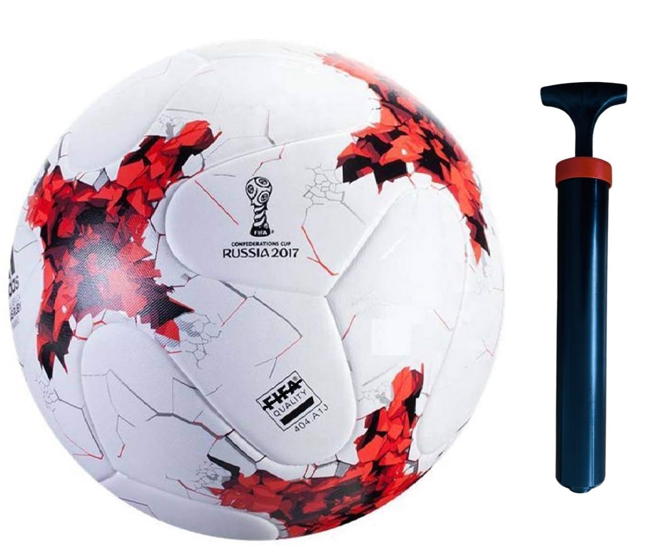 PlayZdict Russia Football Suitable for Hard Ground Without Grass | Training Ball | Soccer Ball | for Men/Women | Football Size - 5 with Pump-image-13