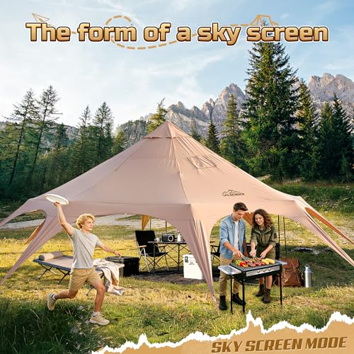 WildFinder 16.5ft Canvas Bell Tent