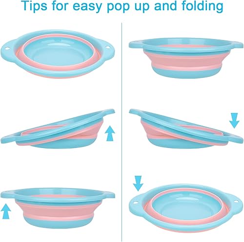 Miniatura 5 de Lavabo plegable para acampar, lavabo portátil, tina plegable para lavado de cocina en casa, lavabo plegable ligero para viajes, lavabo plegable para