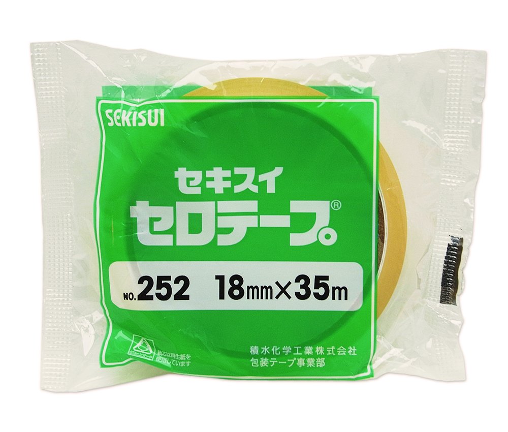 Amazon.co.jp: セキスイ セロテープ 1P NO.252 18mmX35m : 文房具