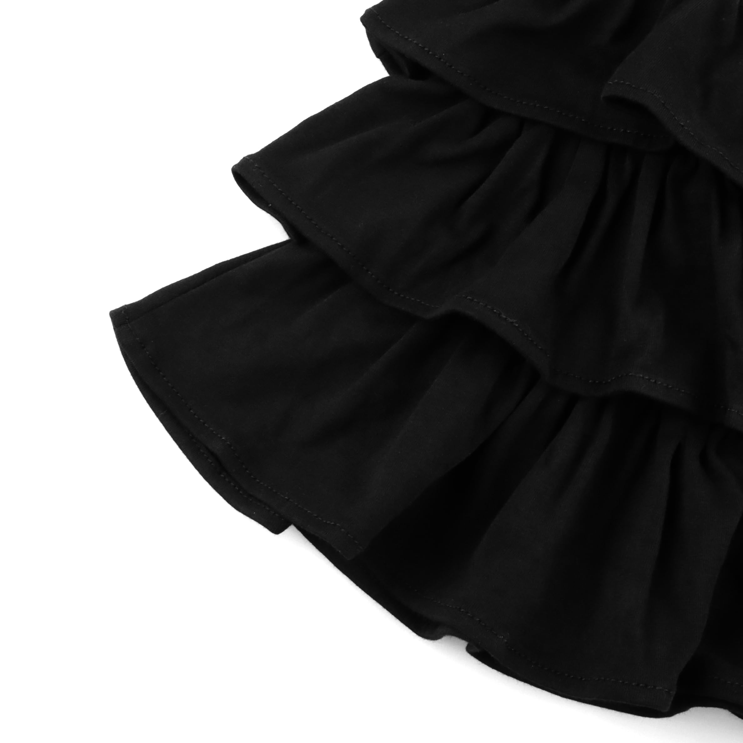 Minifalda para mujer sexy Y2k falda escalonada ropa gótica mujer trajes rave para mujer, Falda Escalonada Negra, L