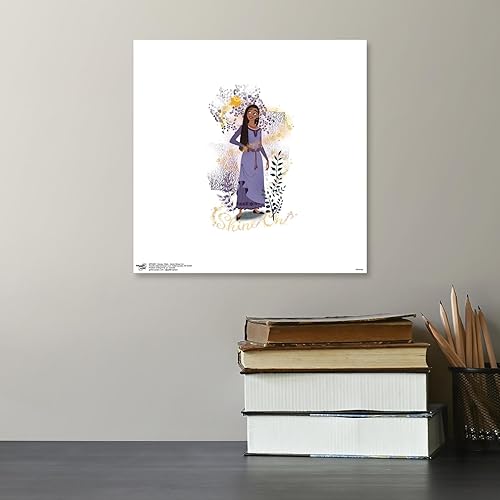 Miniatura 4 de Trends International Gallery Pops Disney Wish - Póster de pared Asha Shine On Wall Art, 12.00 x 12.00 pulgadas, versión sin marco