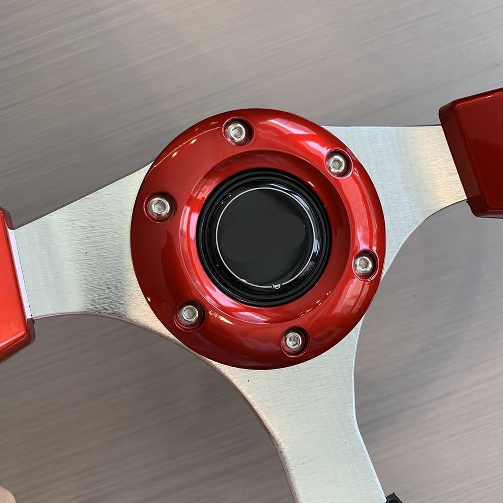 Universal Rennlenkrad 320 Mm - Sportlenkrad Aus Aluminium Für Sim Racing