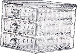 Clear Acrylic Makeup Organizer with Large Cap...