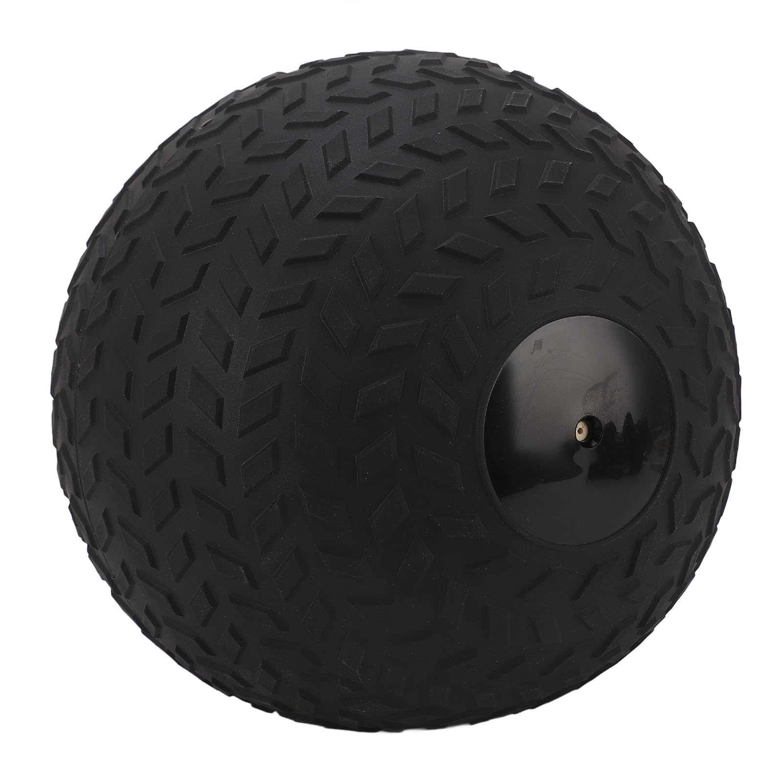 Balón Medicinal de Peso, Balón Medicinal de Ejercicio de Absorción de Impactos, Excelente Agarre, Carcasa de Goma Negra para Patio de Juegos