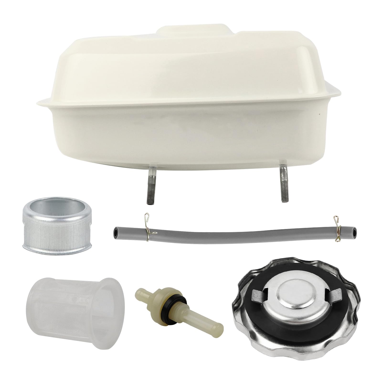 Wai Danie GX160 Tanque de Gas Combustible Compatible con Honda GX200 GX160 GX140 Motor Bomba de Agua Lavadora a Presión Harbor Freight 212 173 Motor Go Kart 163cc 196cc 208cc Reemplaza 17510-ZE1-020ZA