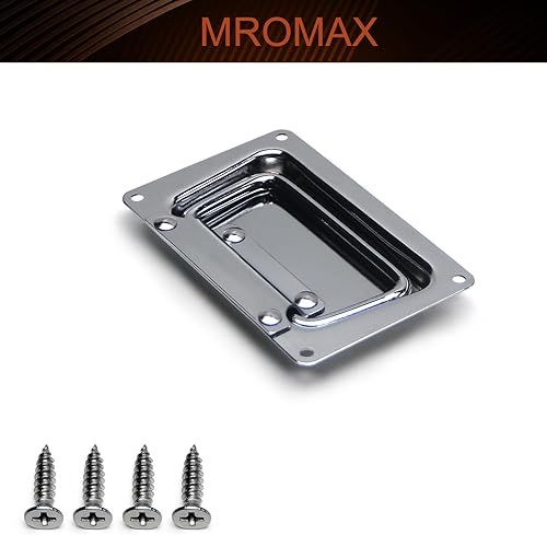 Miniatura 4 de MroMax Mango de pecho de 4.33 x 2.76 pulgadas, mango de pintura en aerosol, tamaño pequeño, montaje en superficie, mango de 4.331 in x 2.756 in para