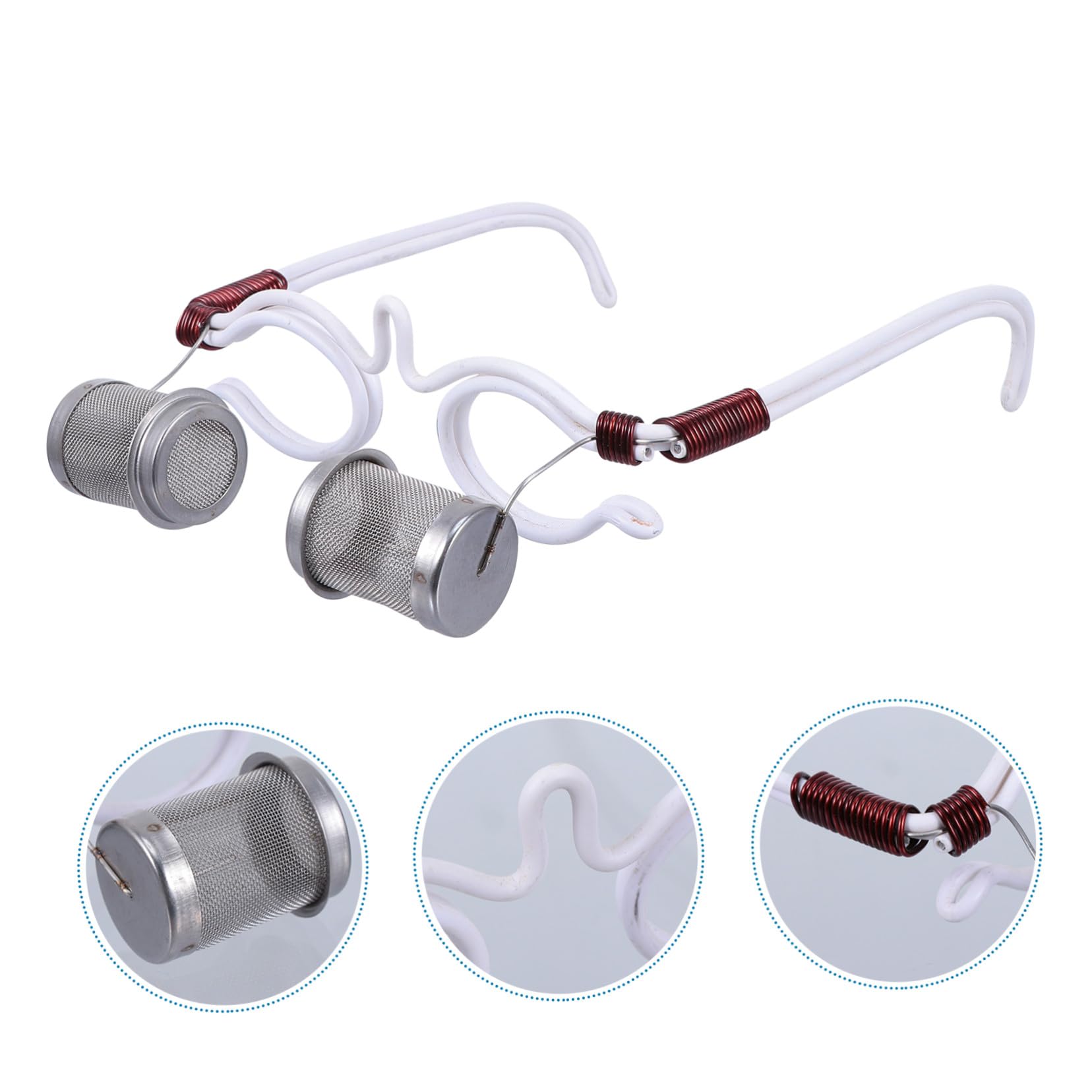 COLLBATH Ergonomiczne Okulary Do Moksoterapii Oczu z Naturalną Łupiną Orzecha Włoskiego i Przenośne Narzędzie Do Pielęgnacji Oczu z Funkcją Moksowania