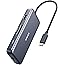 Anker USB C Hub, 7 in 1 PowerExpand+ Adapter mit 4K HDMI, 60W Power Delivery, 1GBPS Ethernet, 2 USB 3.0 Ports und SD/microSD 