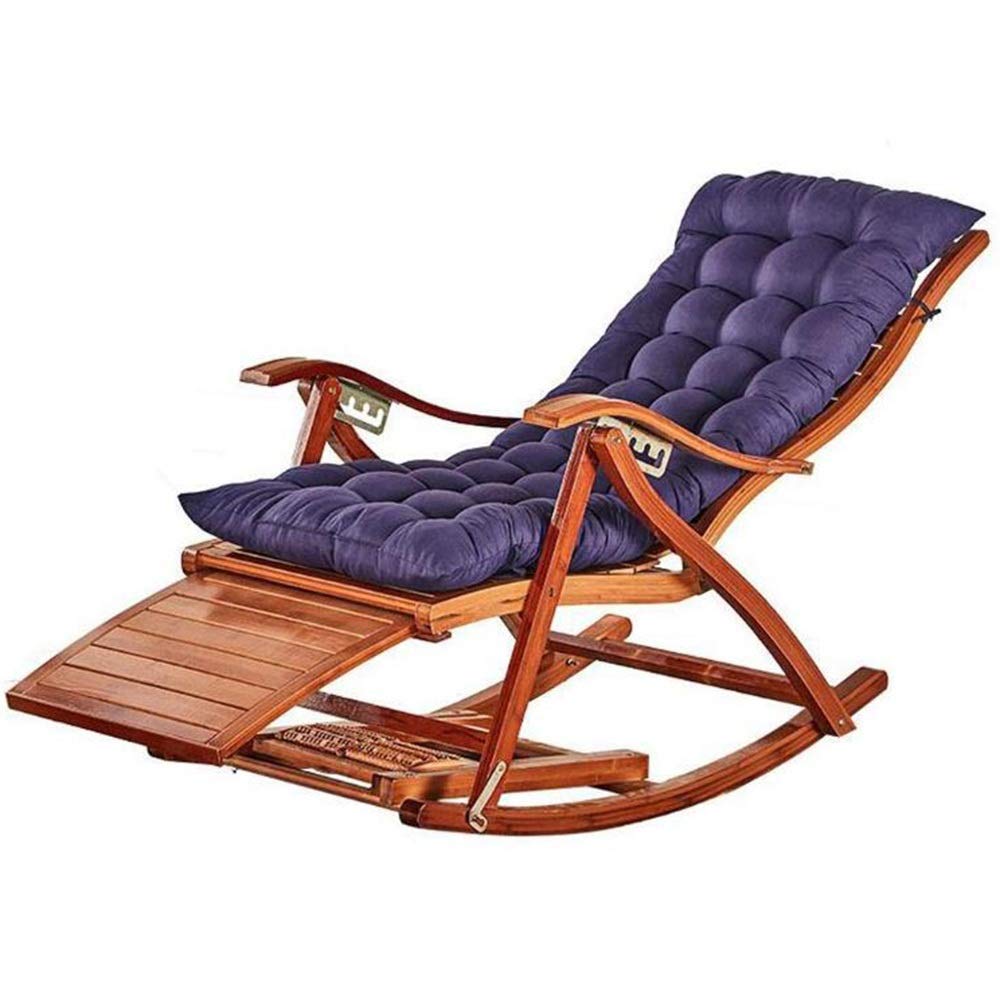 Chaise à Bascule de Jardin en Bois pour vos Instants Relaxation