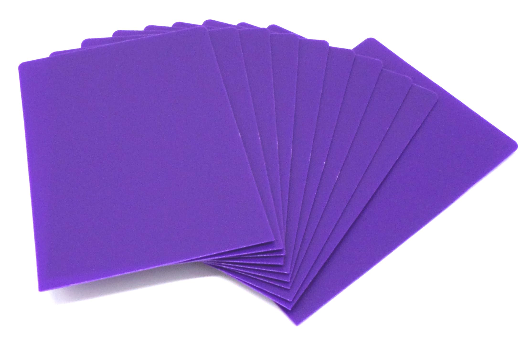 10 Docsmagic.de Trading Card Deck Divider Purple 68 x 97 mm