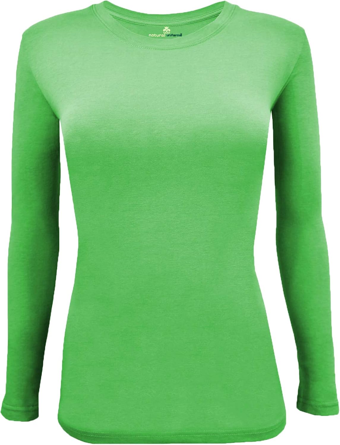 Under Scrub Tee Crew Neck Long Sleeve 
