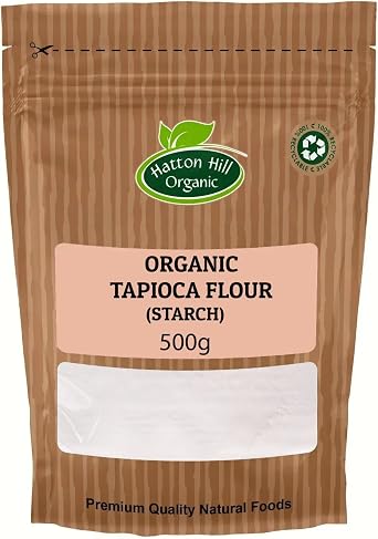 Organic Tapioca Flour Starch 500g by Hatton Hill Organic
