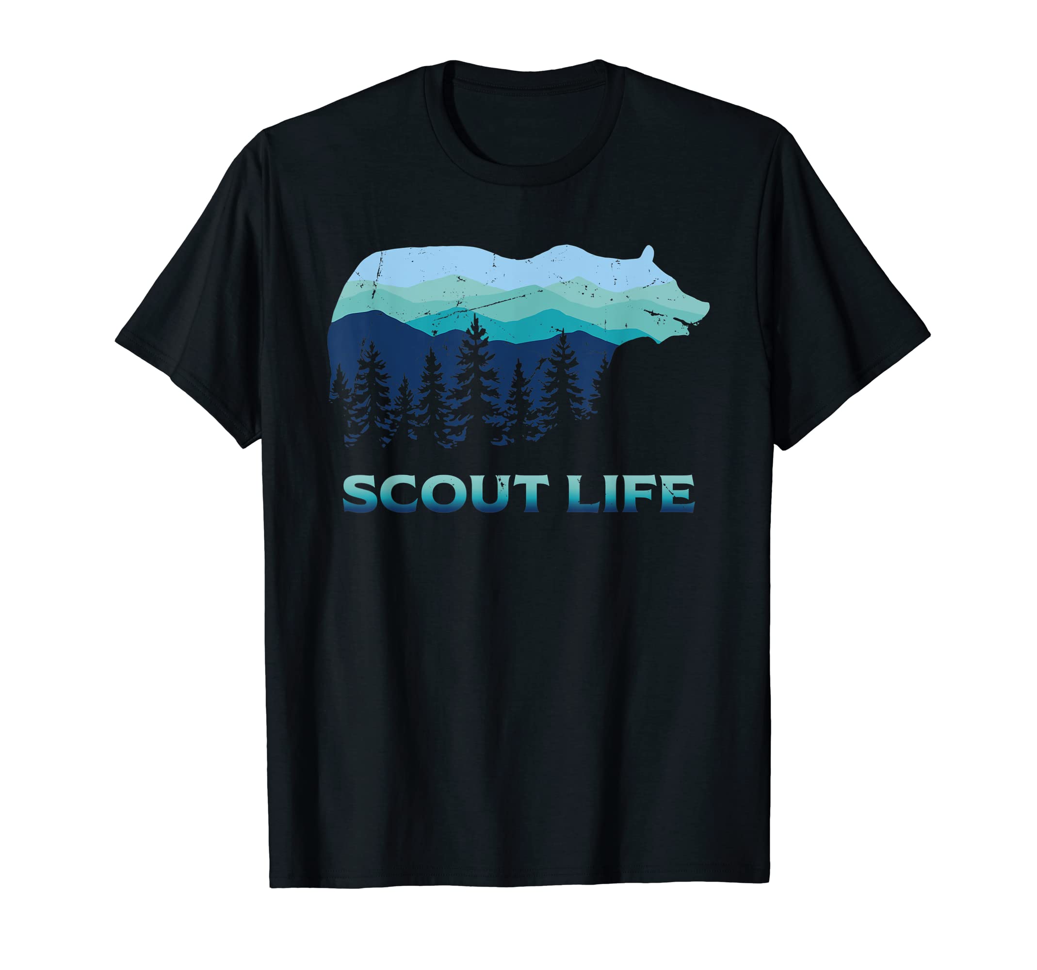 Scouting & Hiking ClothingCamping Outdoor Scouting Hiking Scout Life T-ShirtOEKO-TEX STANDARD 100