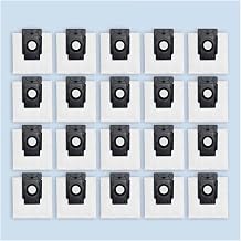 Universal Dust Bag Replacement for 360 Botslab S8 Plus/TCL SWEEVA 6500 / Verefa L11 Pro/MEDION X50 SW/MiWhole M8 Lite/Dynaking R21 Set C