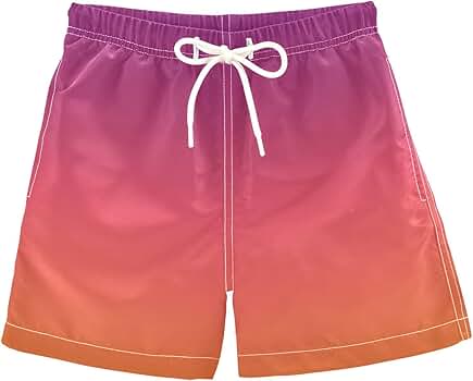 MamoLÝFT COLOR GRADATION STAGE SHORTS Amazon.com: J JOYSAY Purple Orange Gradient Boys Board