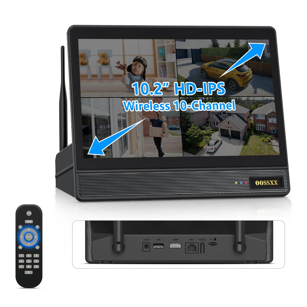 NEC - Win11 NS200R/N4205/8G/1T/DVD/WLAN/カメラ Amazon.com: (2026 New) 10CH Wireless NVR Recorder with 10.1