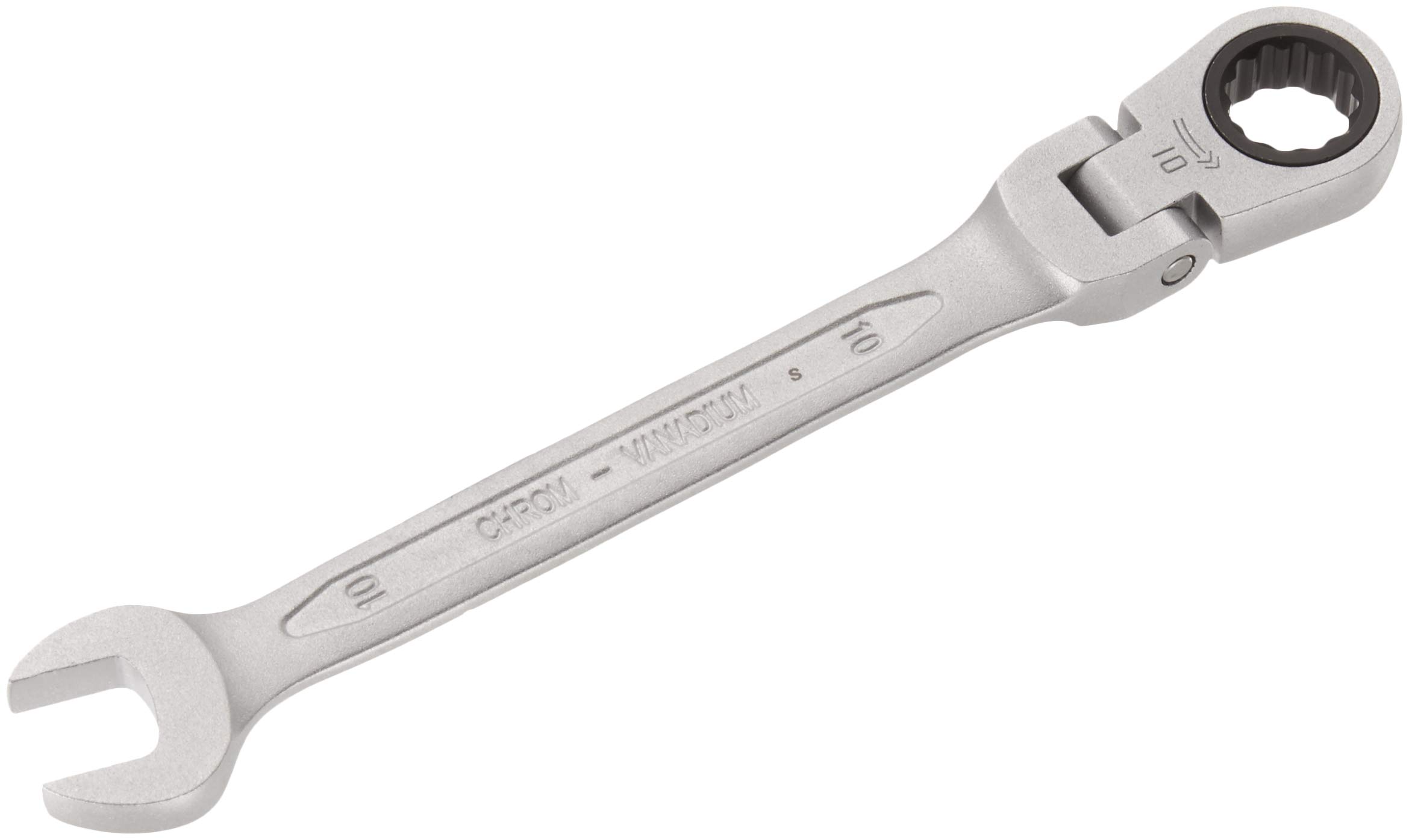 Izeltaş Mafsallı Cırcır Kombine Anahtar, 10 Mm