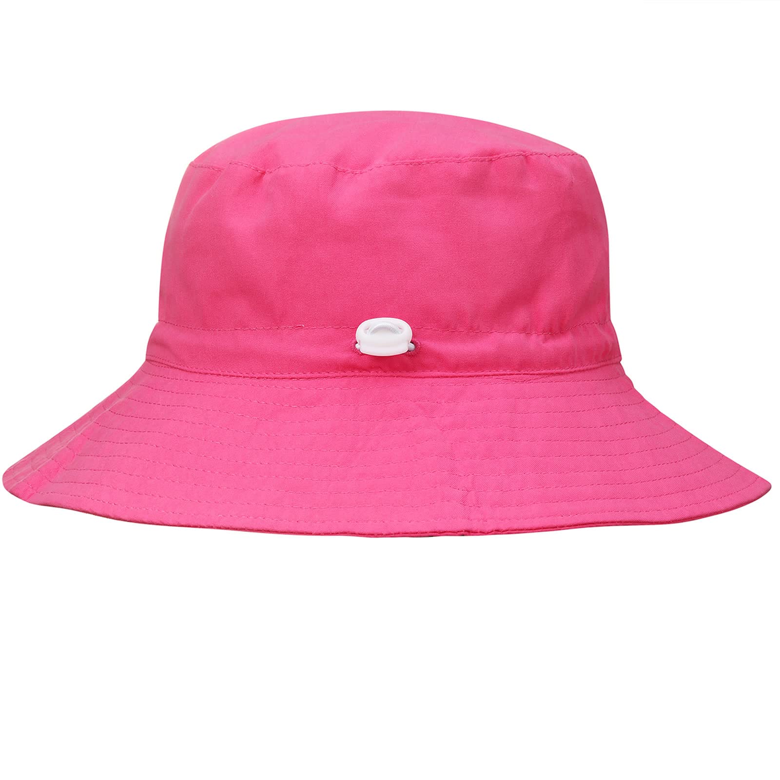 MaxNova Sombrero de sol para bebé, cara sonriente, UPF 50+, sombrero de pescador para niños y niñas de 0 a 7 años