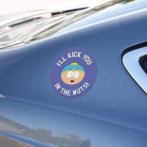 Miniatura 3 de South Park Cartman Kick You in The Nuts - Imán de vinilo para refrigerador y nevera