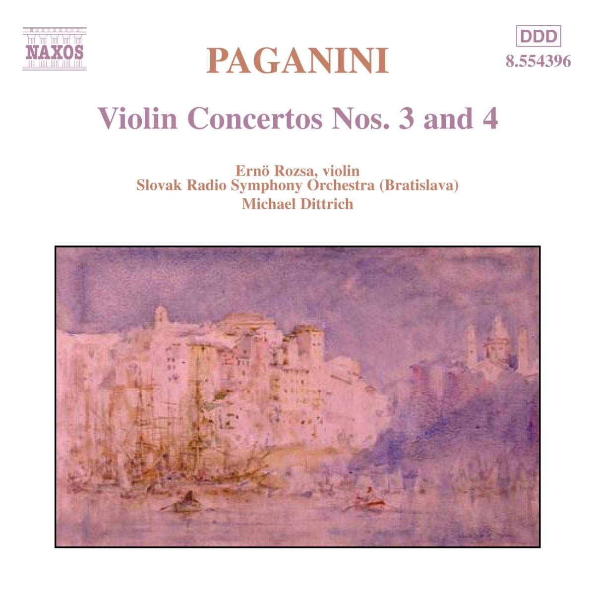 PAGANINI: Violin Concertos Nos. 3 and 4