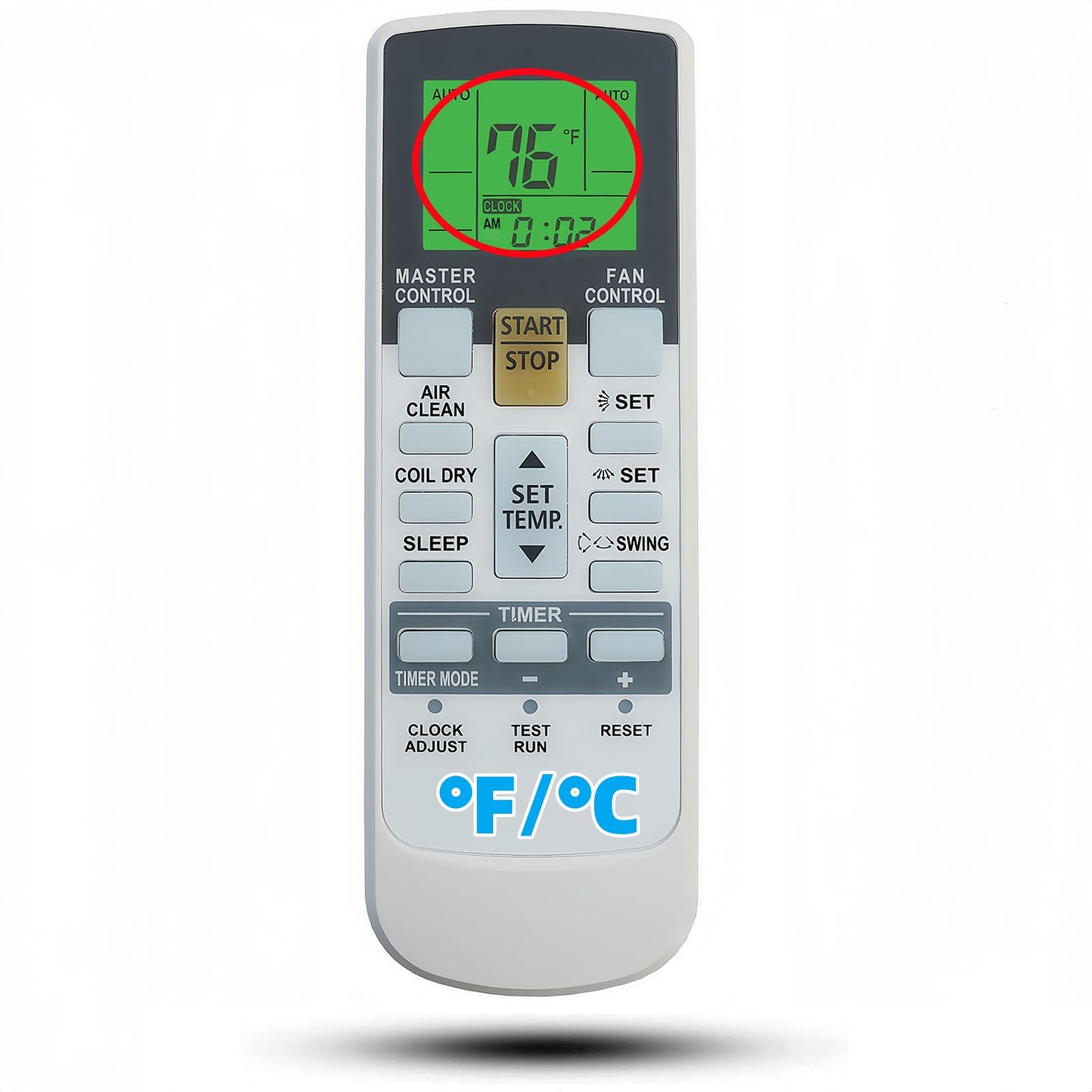 (未使用･未開封品)　ユニバーサルリモート制御フィットfor Fujitsu asu15rlq asu18rlq asyg07ljcaエアコン v1yptgt Amazon.com: Replacement Remote Control for Fujitsu ASU18RLF