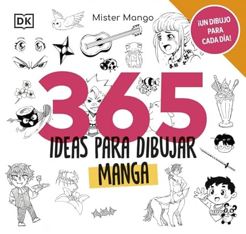 365 ideas para dibujar manga (Paso a paso)