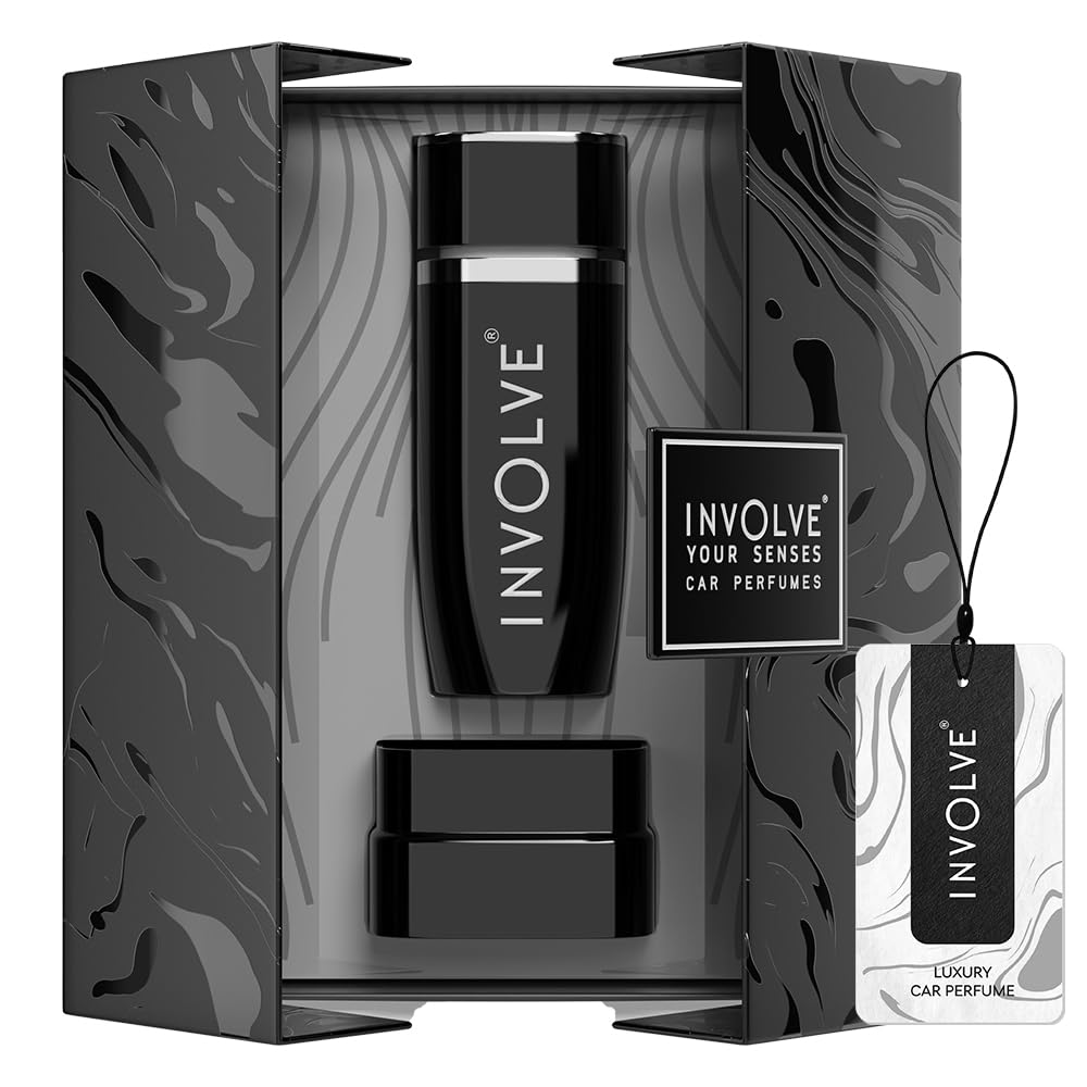 Involve Your Senses ONYX - Platinum Car Perfume Spray - 90ml | Car Accessories interior | car perfumes and fresheners | Lo...