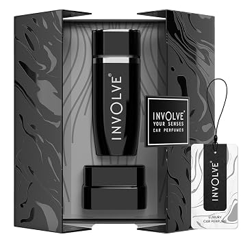 Involve Your Senses ONYX - Platinum Car Perfume Spray - 90ml | Car Accessories interior | car perfumes and fresheners | Long lasting fragrance | Car perfume | Car fresheners
