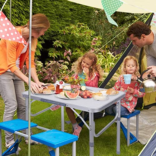 Campingtisch Aynefy Klappbarer Gartentisch für Outdoor-Aktivitäten