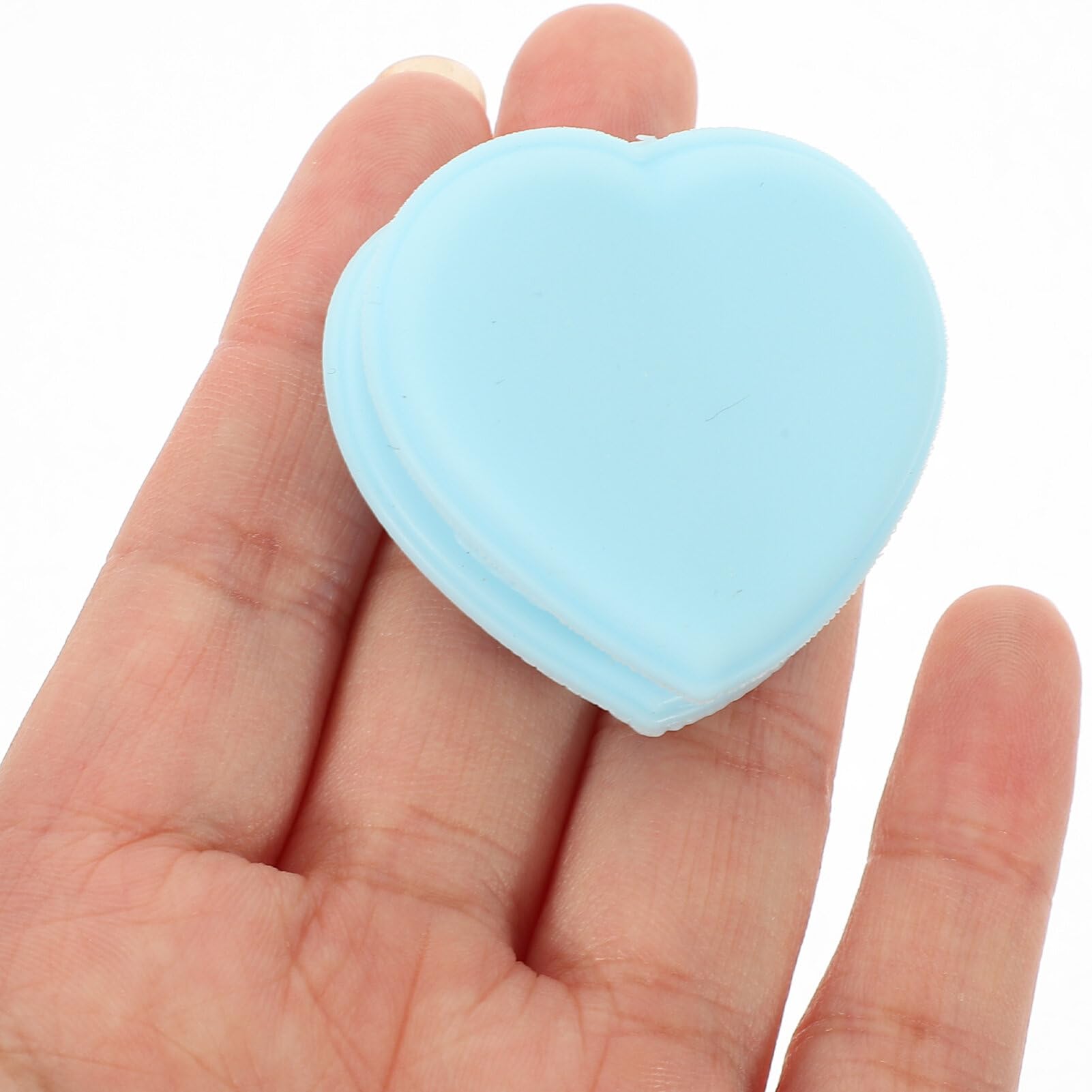 SOLUSTRE Heart Shaped Macaron Lens Cleaning 4pcs Phone Screen Cleaner Glasses Eye Glass Screen Wipers Random Color