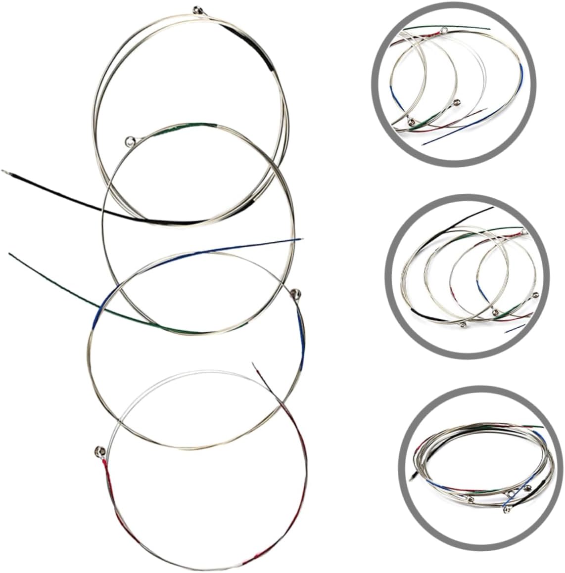 ibasenice 5sets Strings String for Violin Replacement for Violin Fiddle Violoncello