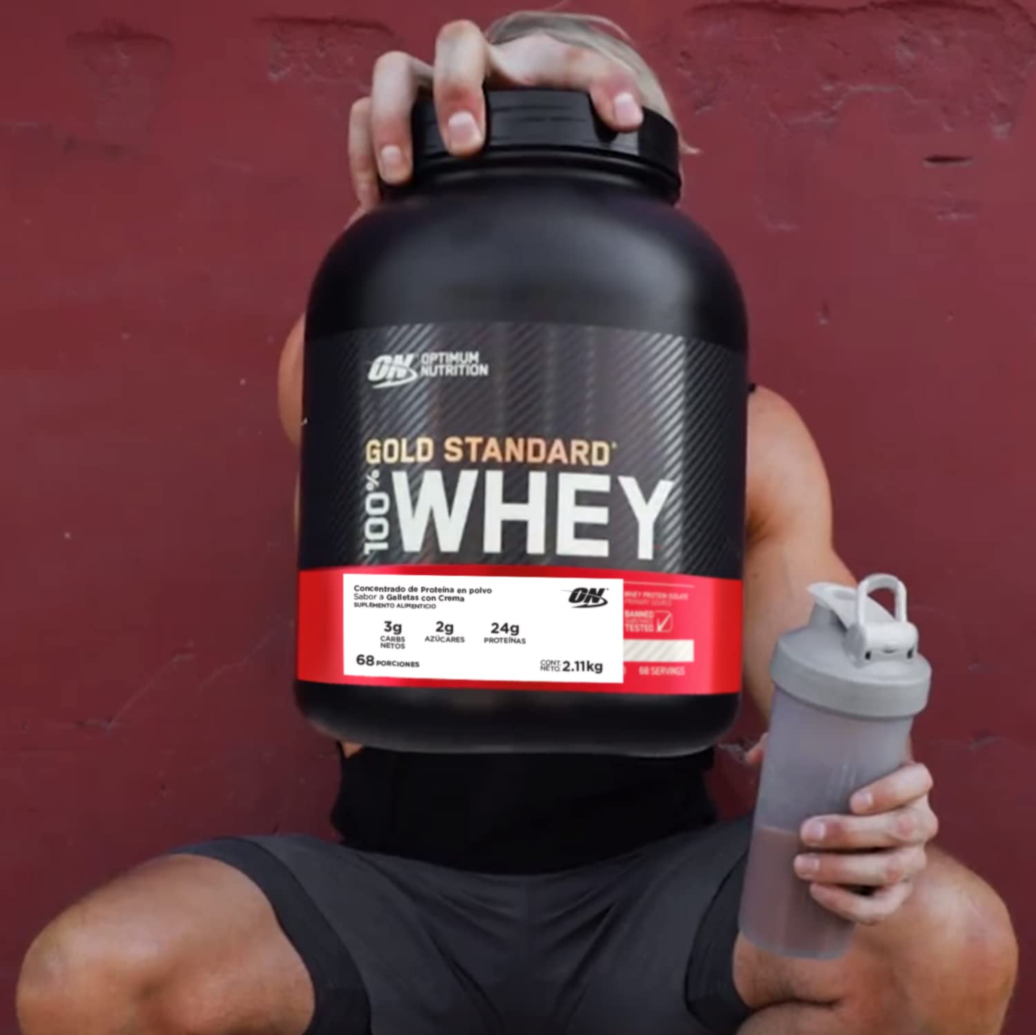 Optimum Nutrition 100% Whey Gold Standard, Cookies and Cream, 5 LB by Optimum Nutrition