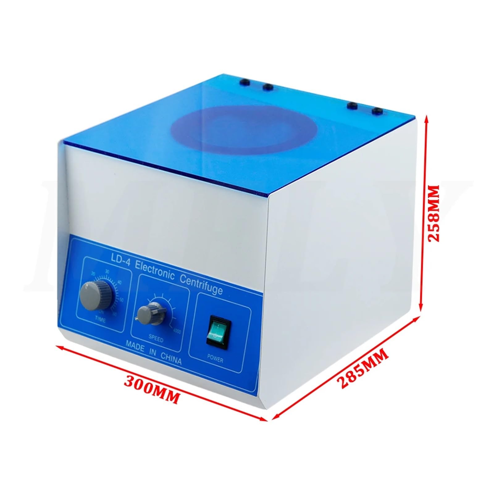 Laborzentrifuge, LD4 Laborzentrifuge 100-ml-Röhrchen 4000 U/min Blutzentrifuge Zentrifugalmaschine Labor Elektrische Zentrifuge 2770xg