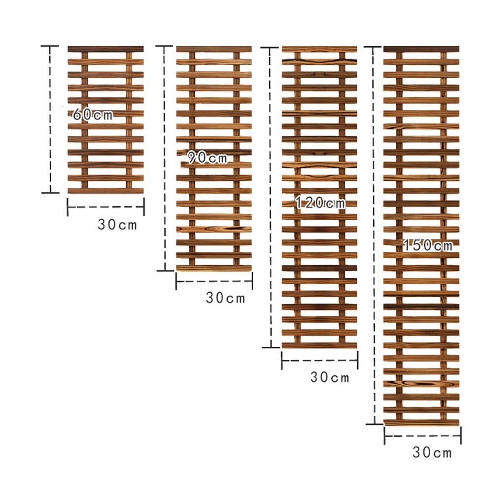 Soporte de Macetas de Flores de Madera Estante para Plantas Montado en Pared - Colgador de Plantas de Interior/Exterior para Plantas Carnosas, Marcos para Trepar, Decoración de Jardín