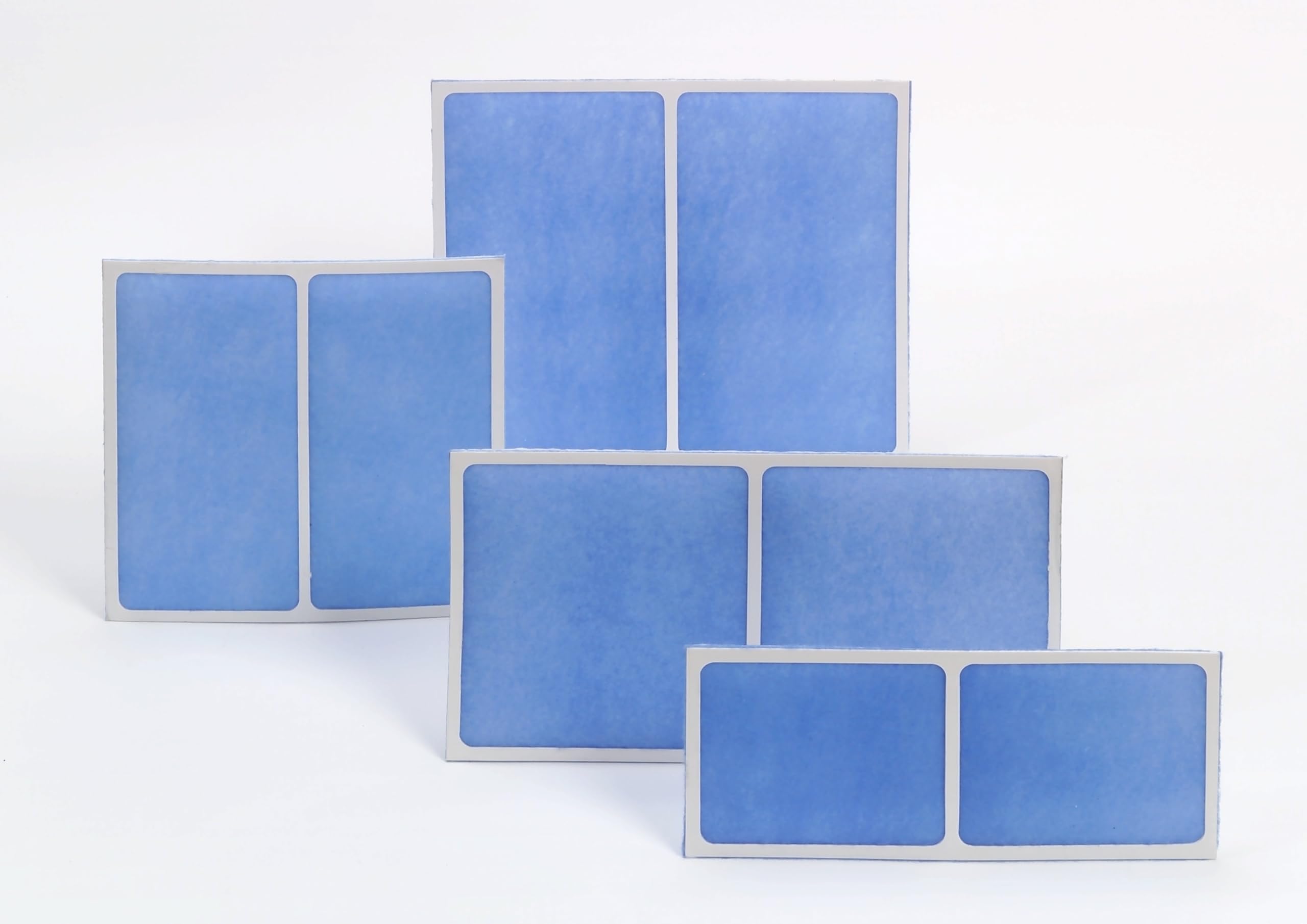 Filtermatte blau/weiß für Lüfter und Hausgeräte 1 x 2 m Filterklasse G2 zum Zuschneiden Filtervlies Filterrolle G2 Filtermatte zum schneiden kleines Filtervlies Staubvlies