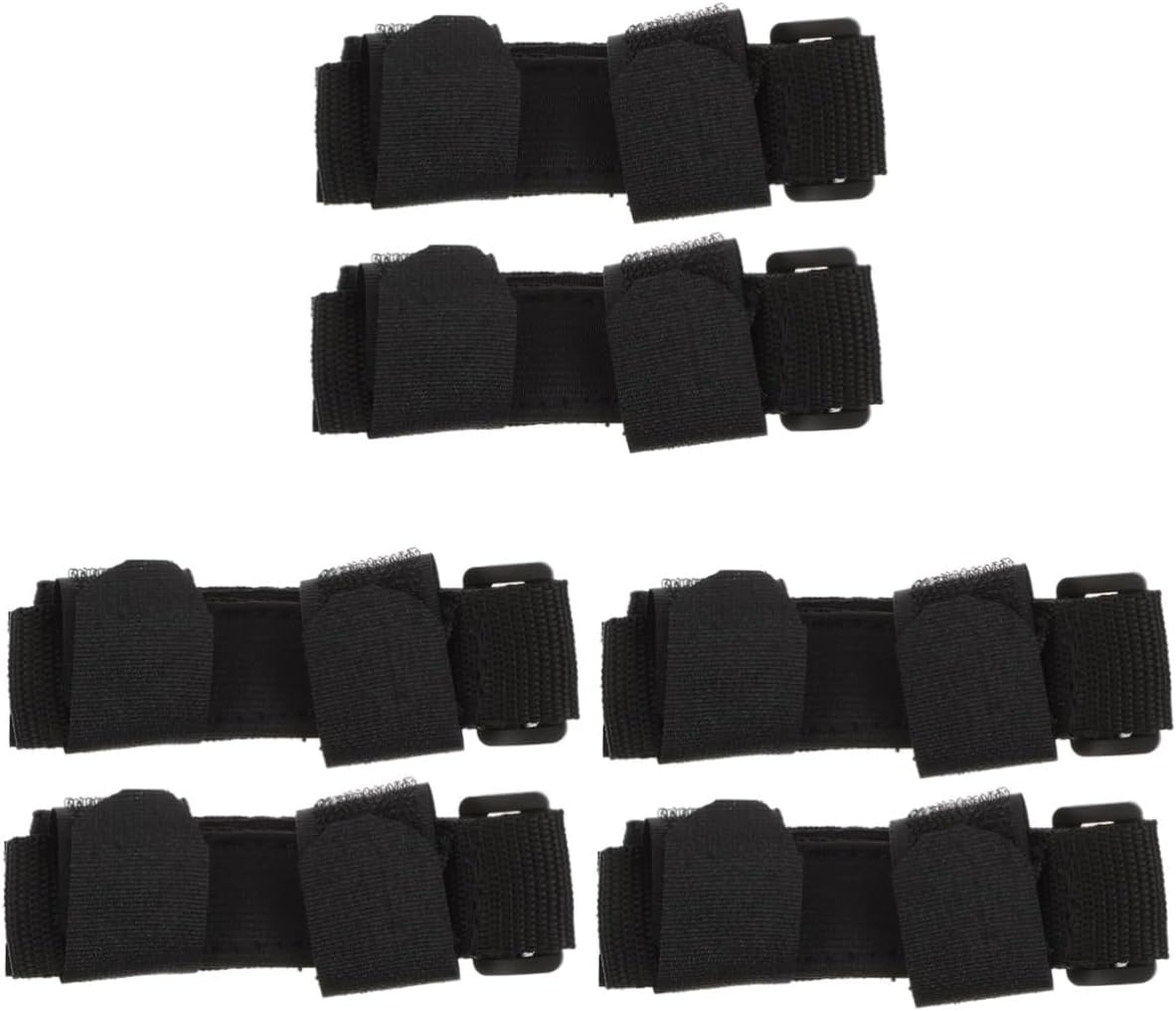 Healeved 6pcs Elderly Cuff Adaptive Utensils Fixing Strap Hand Fixing Strap for Independent Eating and Daily Care for Disabled Individuals and Seniors